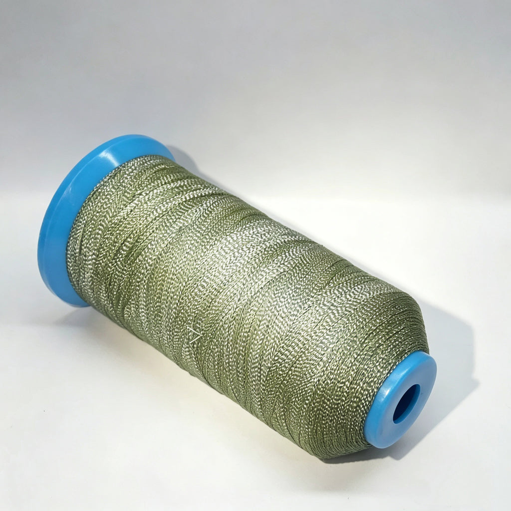 75D Polyester Reflective Twisted Yarn with 0.25mm Reflective Strip | High Visibility Thread for Embroidery & Garment Sewing