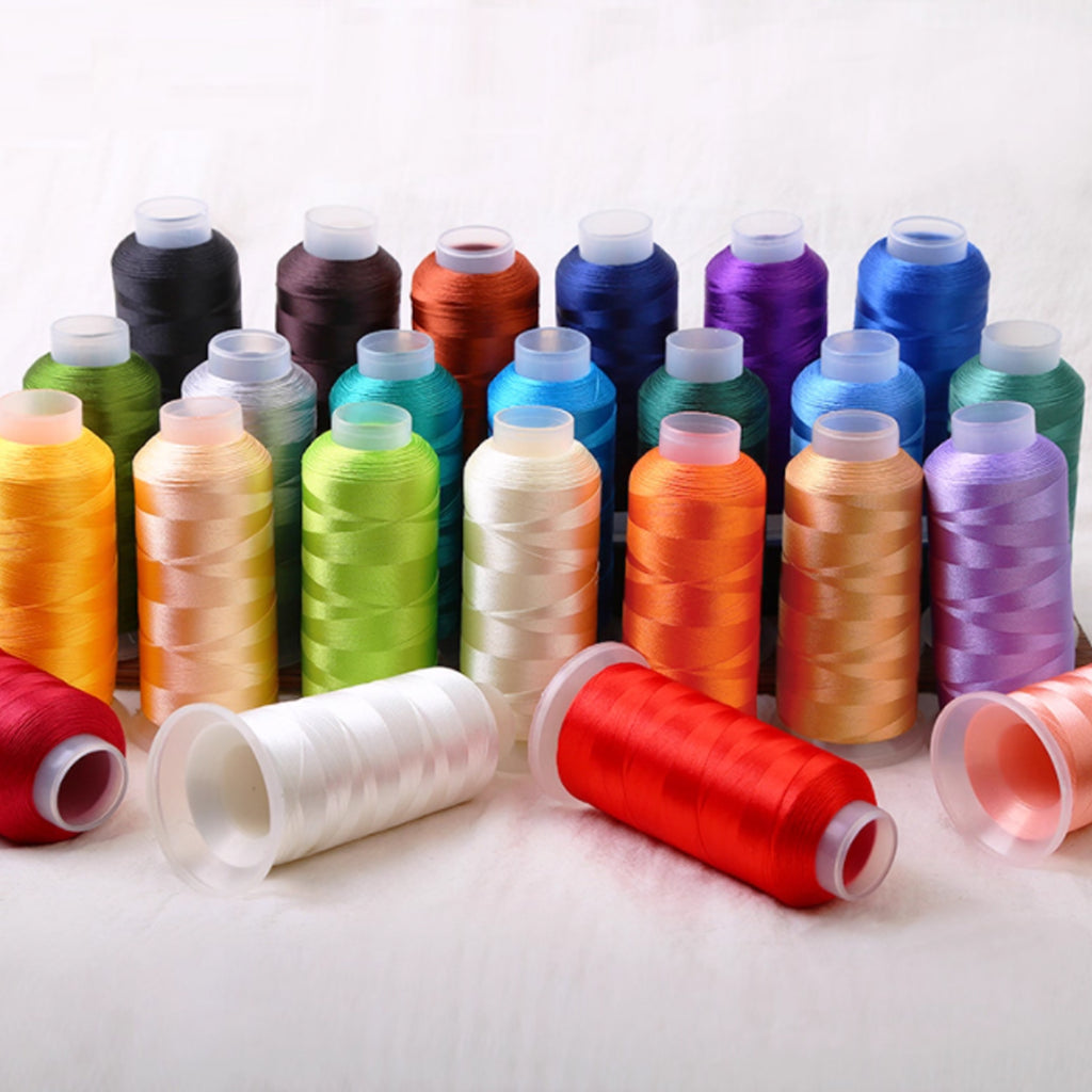 Polyester Embroidery Thread 120D/2 | Custom Color & Weight | 100g Spool