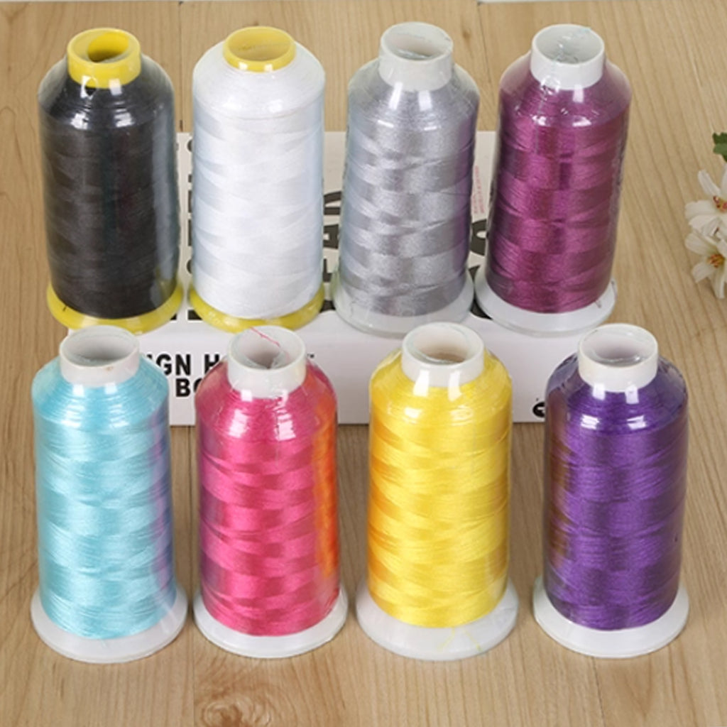 Polyester Embroidery Thread 120D/2 | Custom Color & Weight | 100g Spool