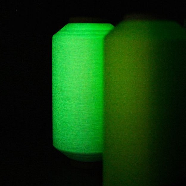 150D Luminous Polyester Yarn | Glow In The Dark Embroidery Thread