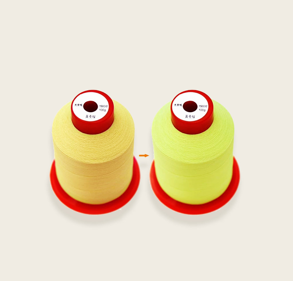 150D/2 Photochromic Polyester Embroidery Thread | Color-Changing UV Thread
